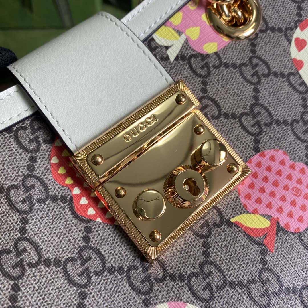 Gucci Padlock Small Berry Tote Replica 498156