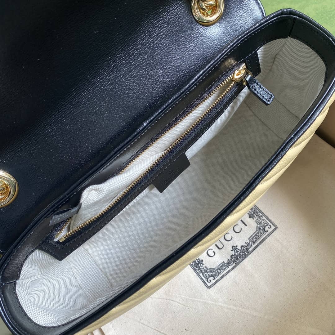 Gucci Marmont GG Small matelassé Shoulder Bag Replica 443497