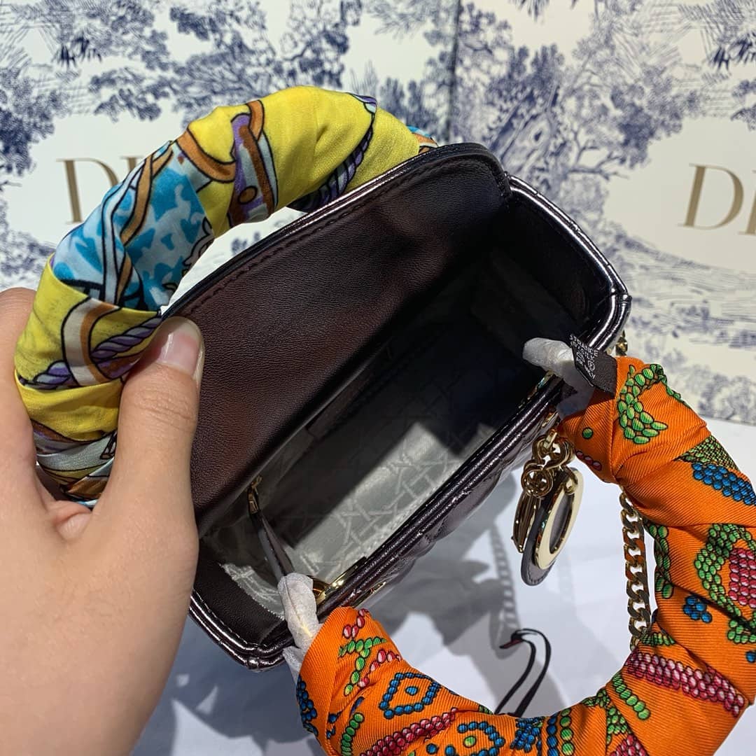 Christian Dior Lady Dior 17CM Replica Bag