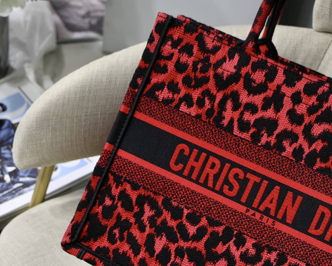 Christian Dior Tote Bag Dupe CD Book Embroidery
