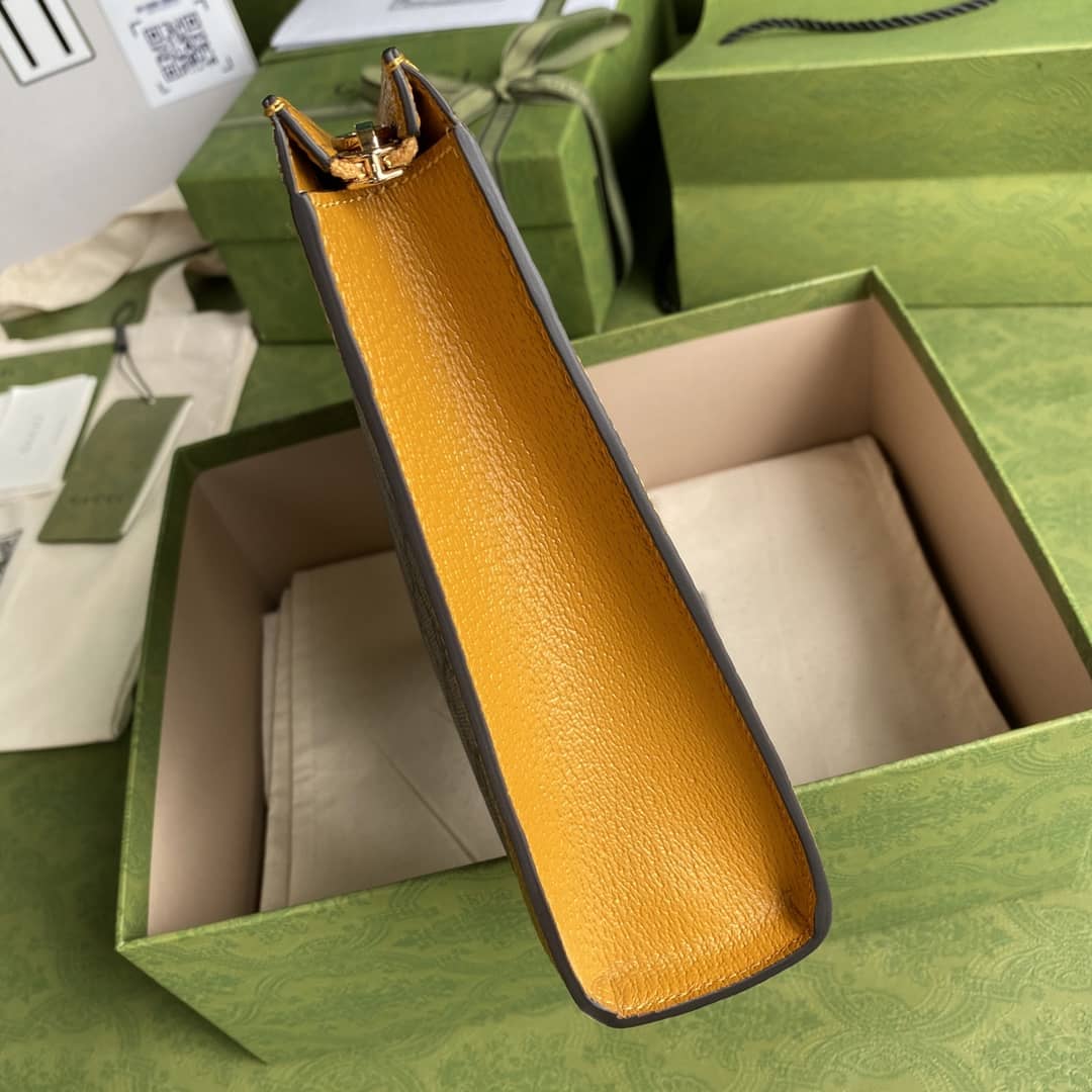 Gucci Kai Supreme Canvas Pouch Replica 660513