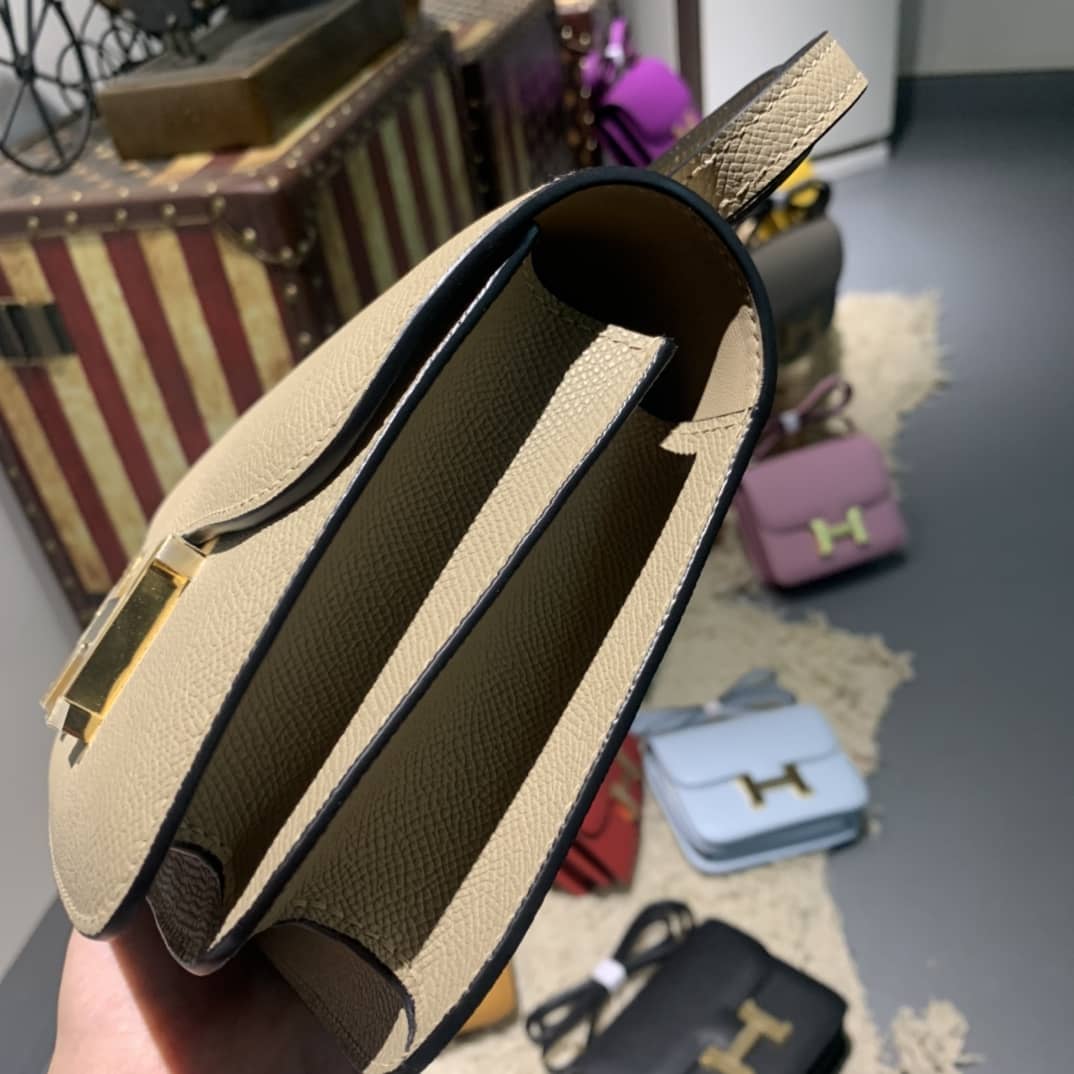 Hermes Replica Constance Bag 18CM Epsom Leather