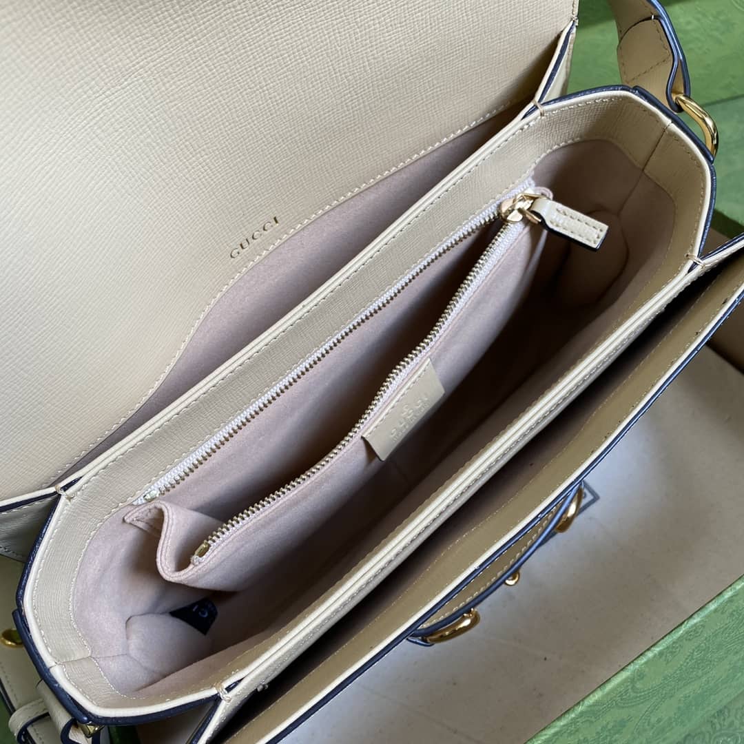 Gucci 1955 Horsebit Supreme Shoulder Bag Replica 602204