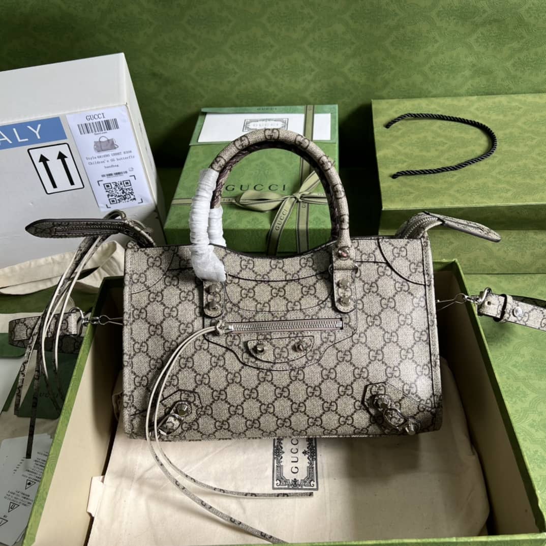 Gucci x Balenciaga Motorcycle Bag 681690 Replica Tote