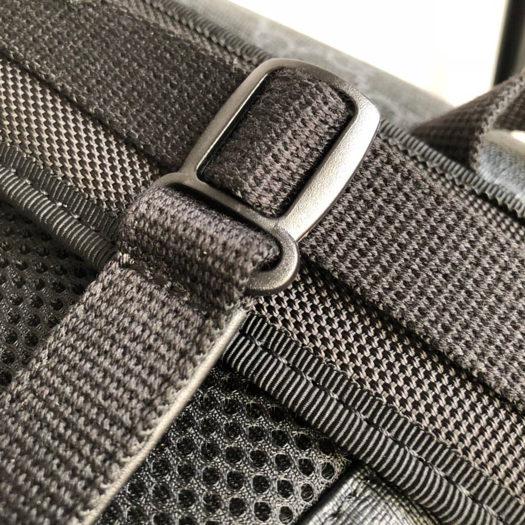 Gucci Soft GG Supreme Canvas Backpack Replica Black 450958