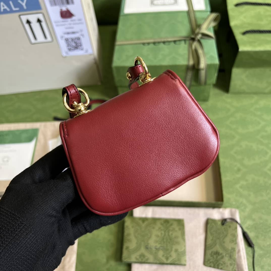 Gucci Blondie Mini Card Case Wallet 698635 Replica Crossbody Bag