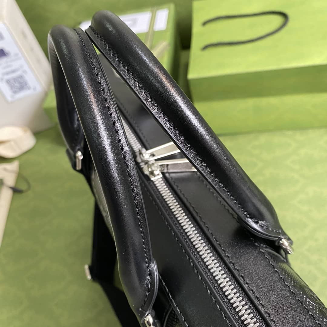 Gucci GG Embossed Mens Briefcase Replica 658573