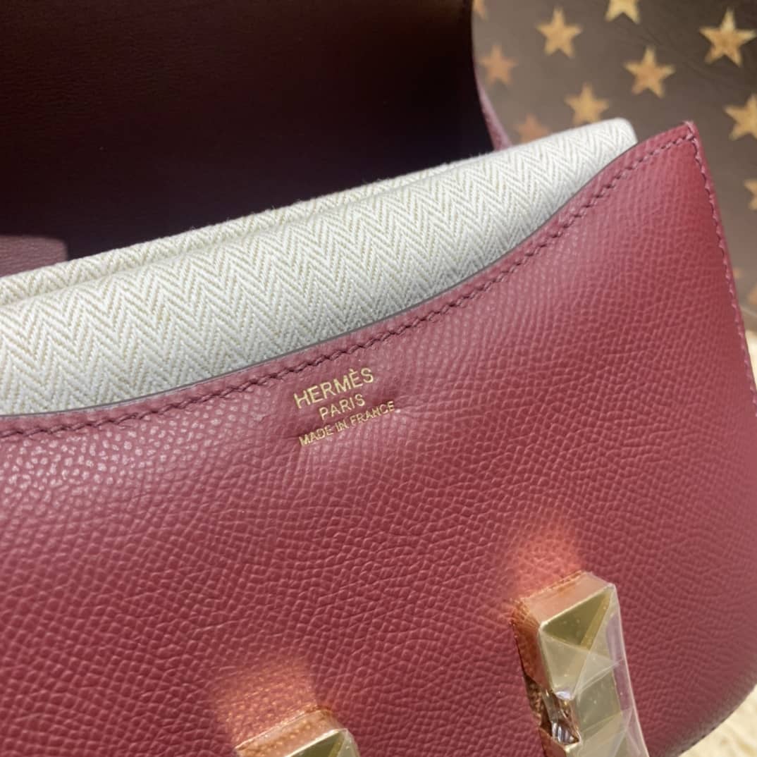 Hermes Replica Constance Bag 18CM Epsom Leather
