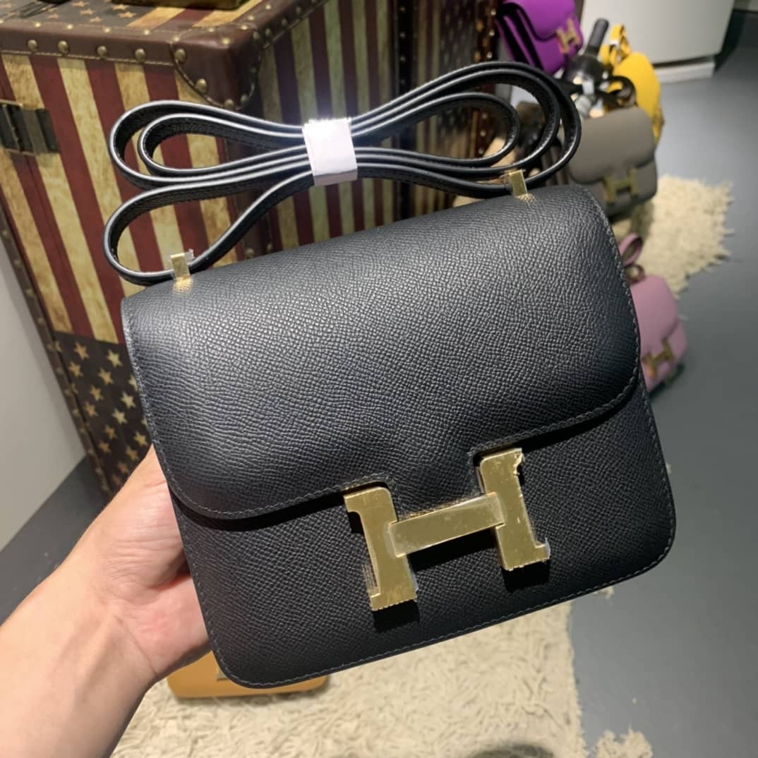 Hermes Replica Constance Bag 18CM Epsom Leather