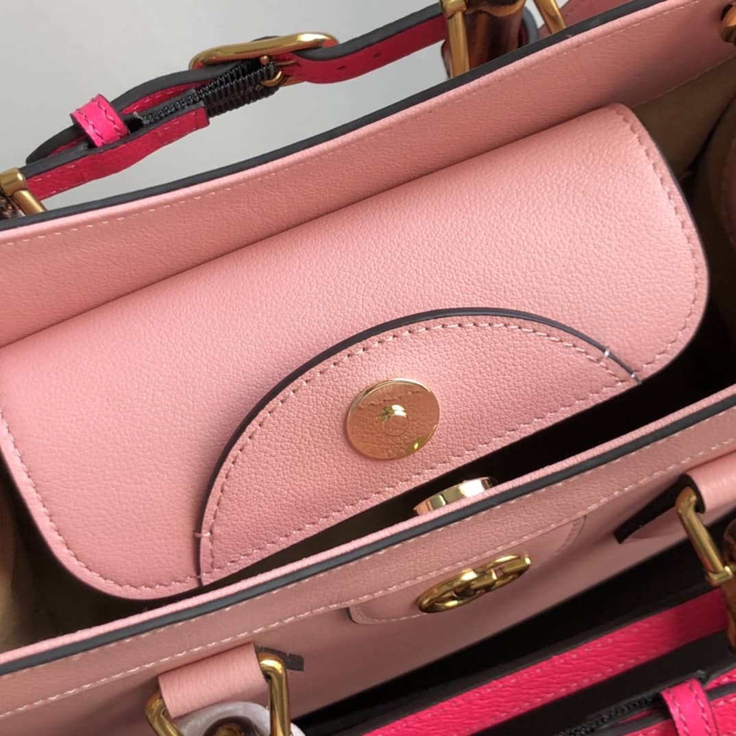 Gucci Diana Small Tote Replica Pink 660195
