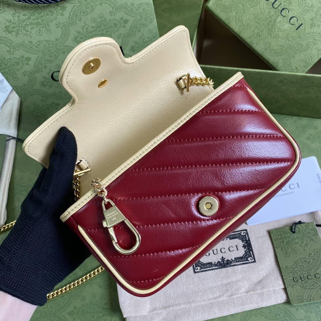 Gucci Marmont GG Mini Chain Shoulder Bag Replica 574969