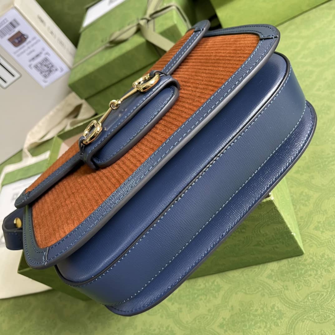 Gucci 1955 Horsebit Supreme Shoulder Bag Replica 602204