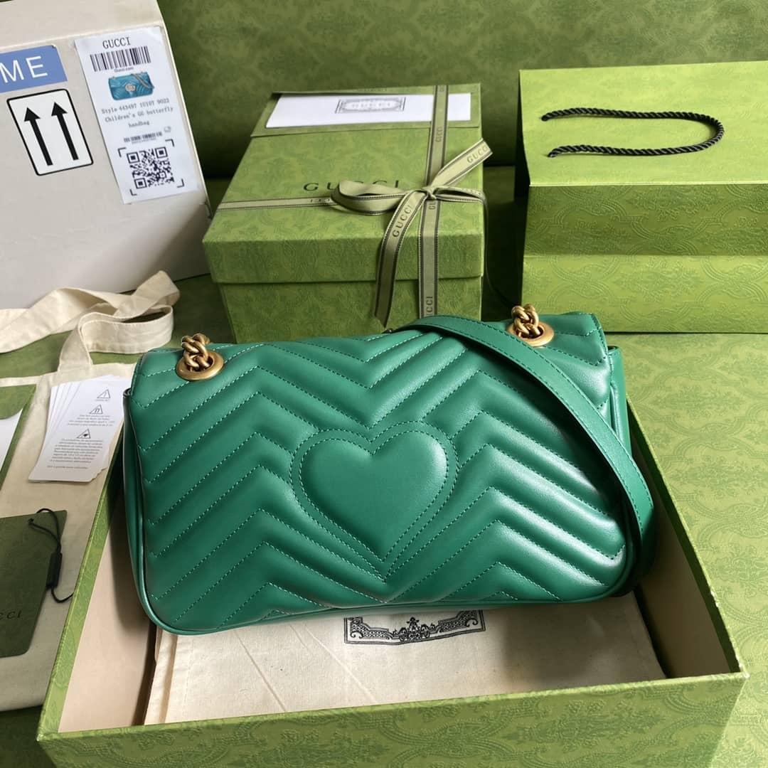 Gucci GG Marmont Small Matelassé Leather 443497 Replica Crossbody Bag