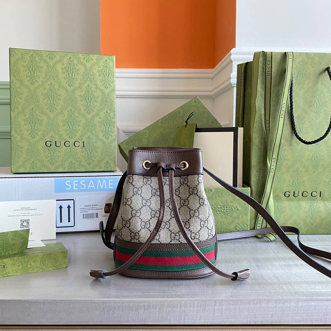 Gucci Ophidia GG Mini Bucket Bag Replica 550620