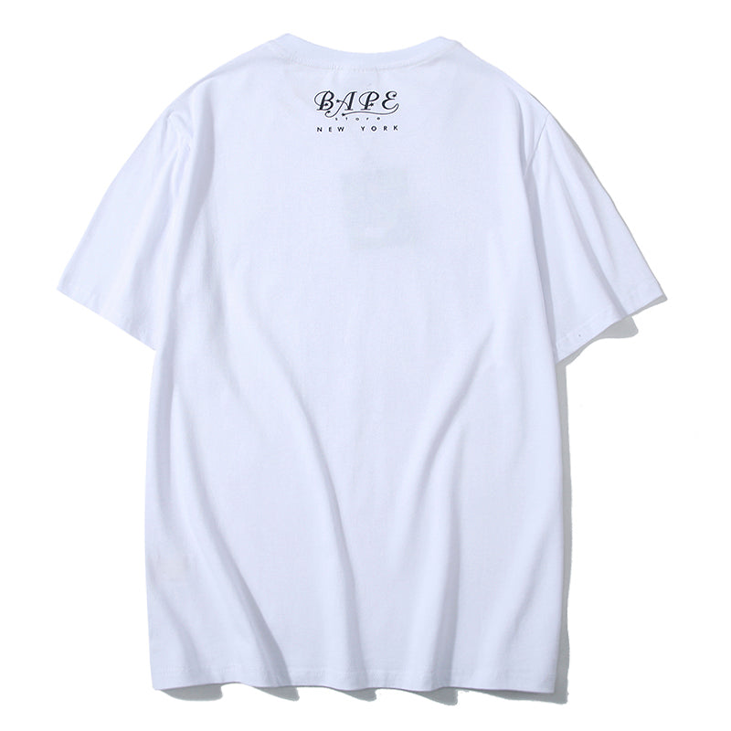 Bape x NYC T Shirt Bape Camo Cotton Tee 832