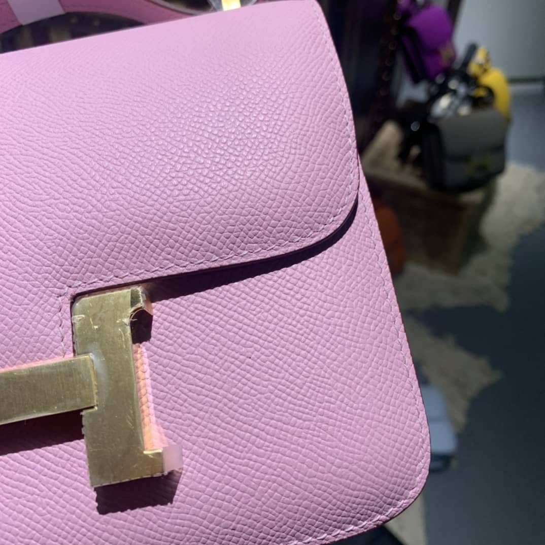 Hermes Replica Constance Bag 18CM Epsom Leather