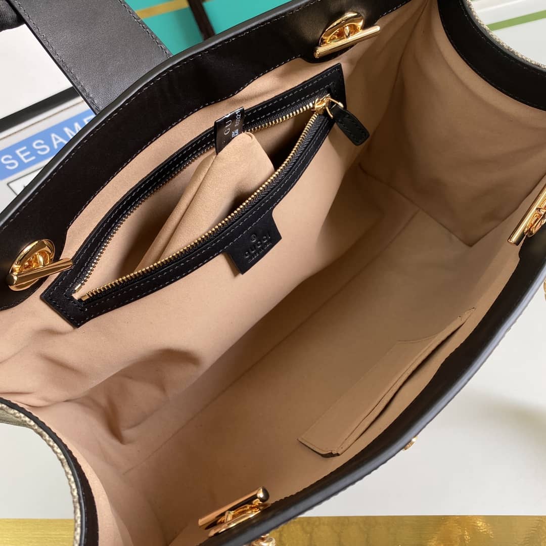 Gucci Padlock GG Supreme Canvas Shoulder Bag Replica 479197