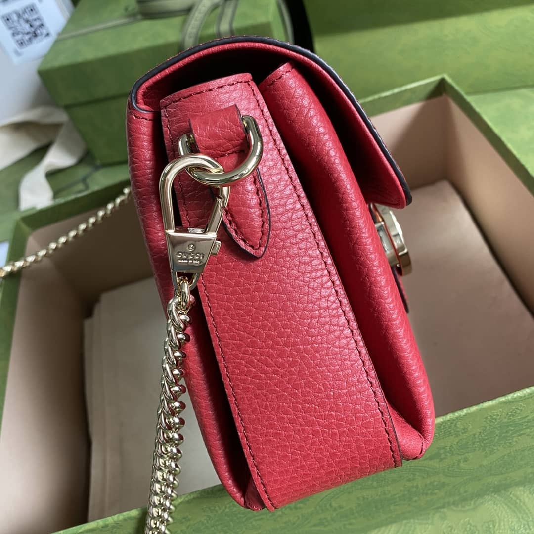 Gucci Single Chain Messenger Shoulder Bag Replica 607720