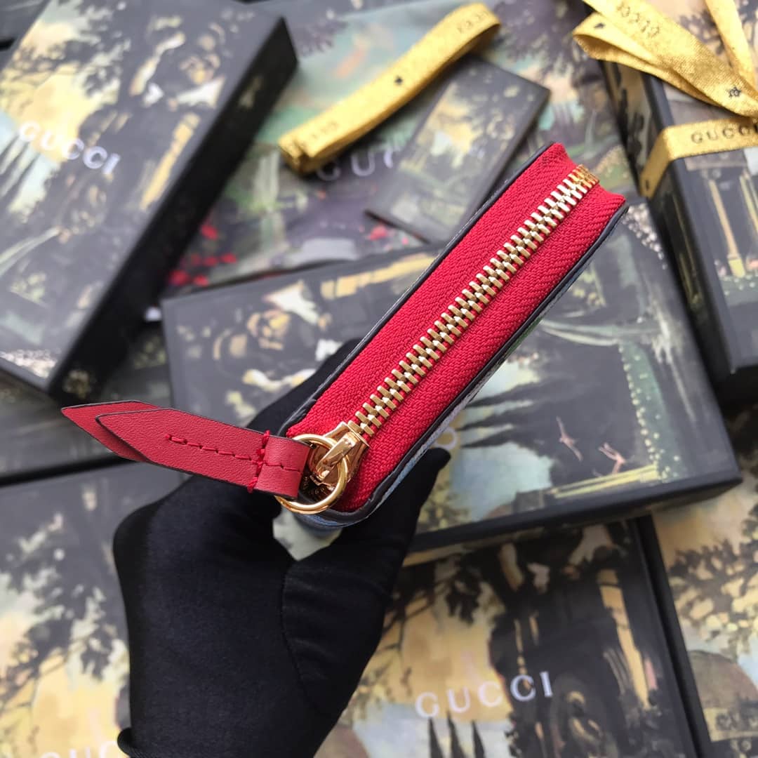 Gucci Bloom Dupes Full Zipper Wallet 404071