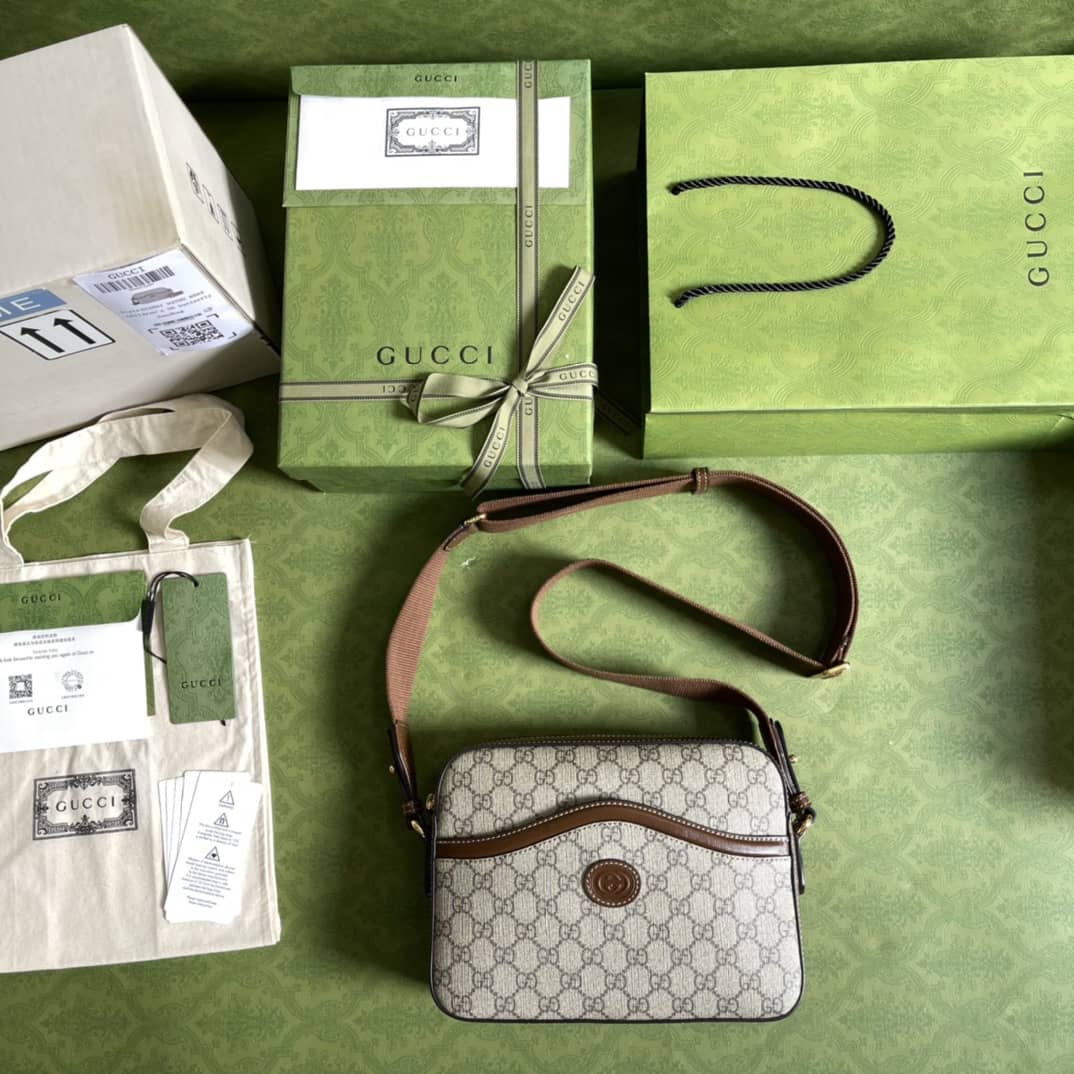Gucci Jumbo GG Messenger Bag Replica 675891