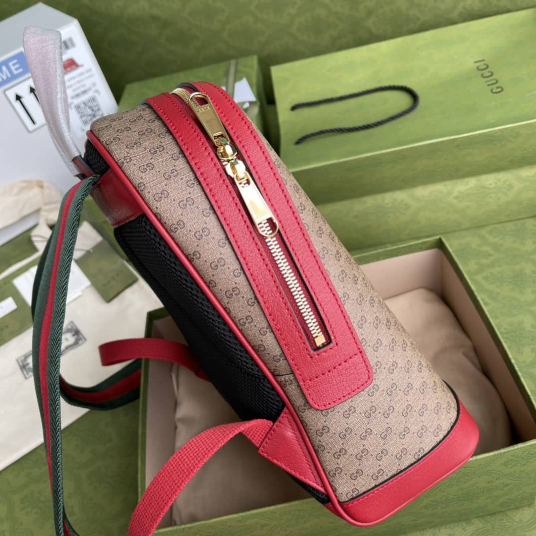 Gucci Doraemon x Gucci Small GG Canvas Backpack Replica 647816