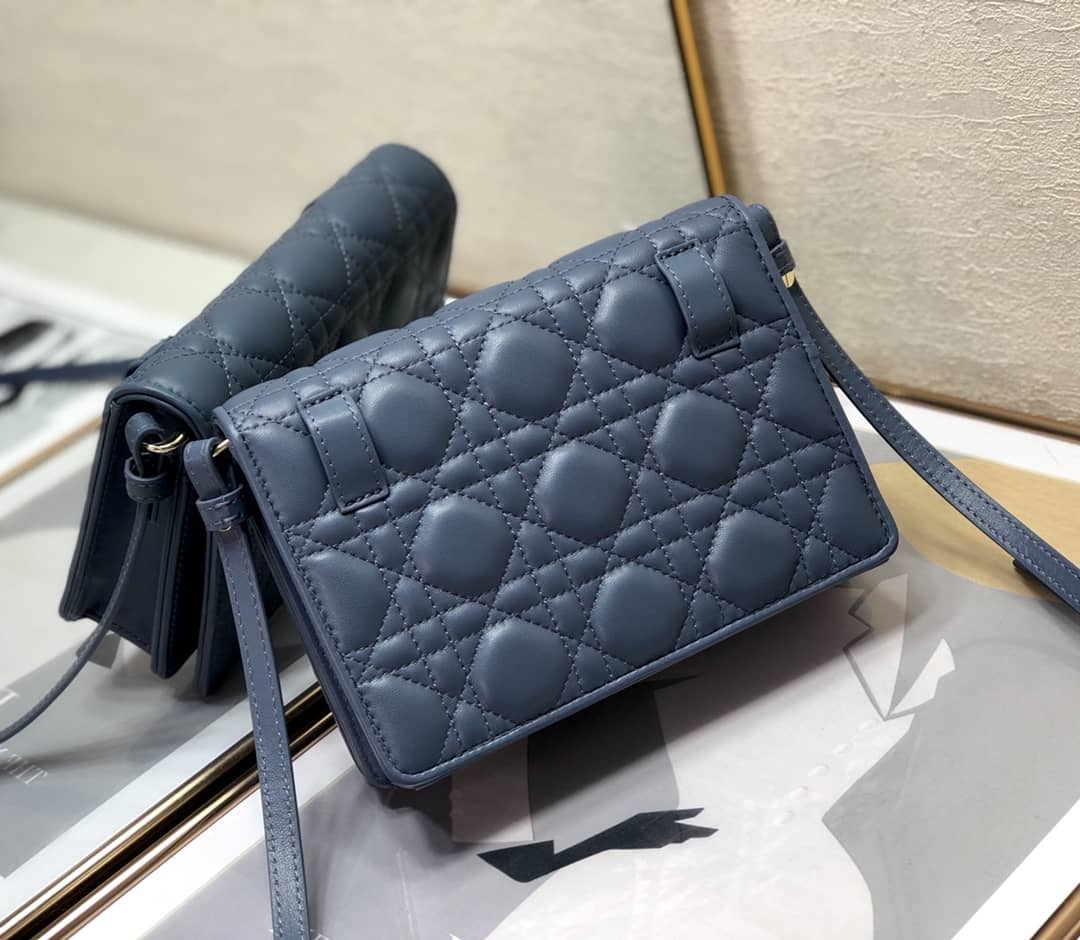 Lady Dior Dupe Cannage Calfskin Pouch