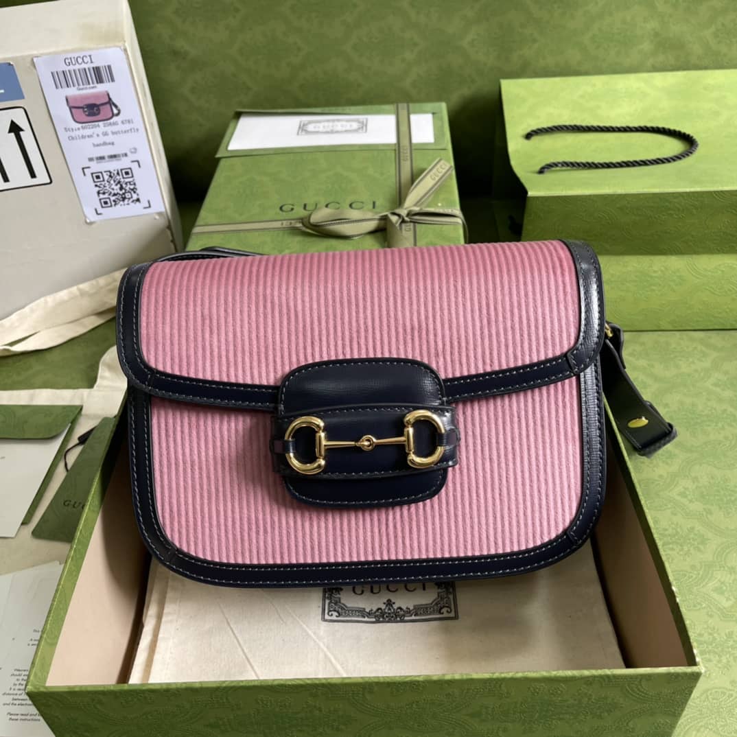 Gucci 1955 Horsebit Supreme Shoulder Bag Replica 602204