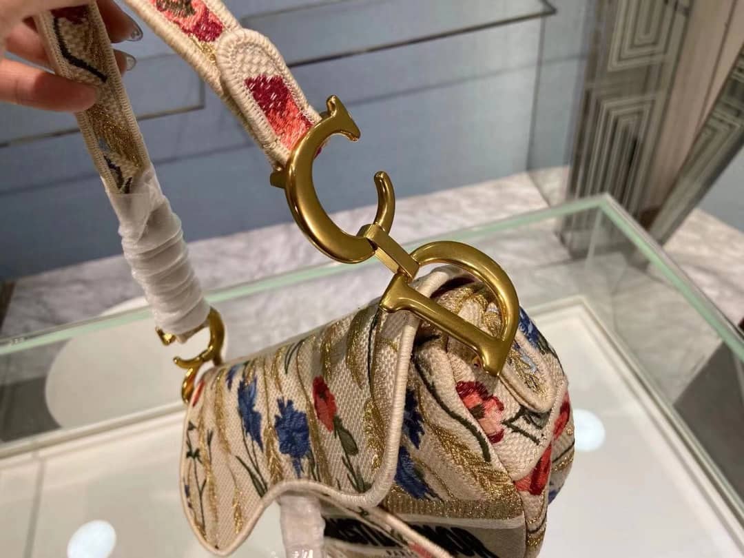 Christian Dior Oblique Saddle Belt Replica Bag