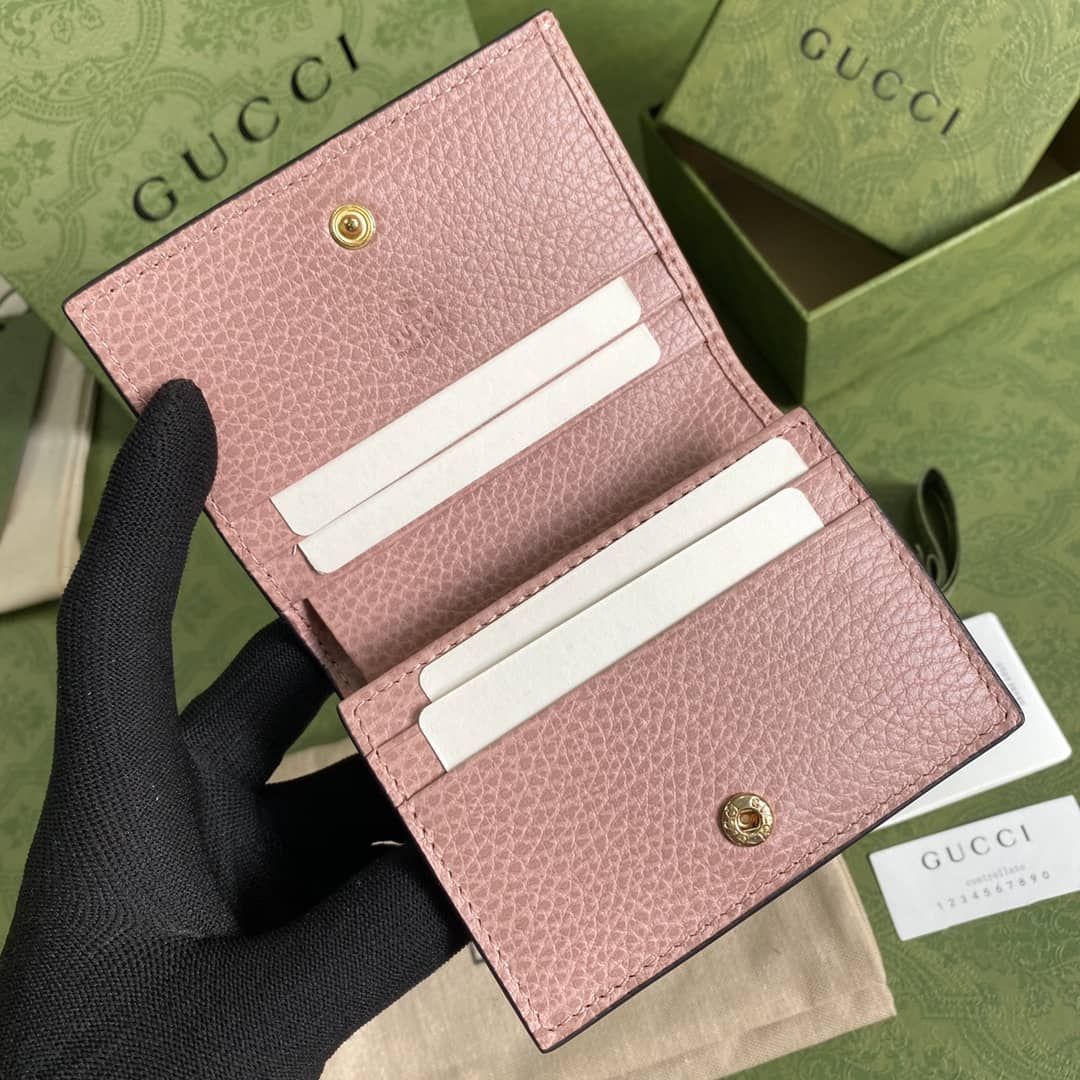 Gucci Marmont GG Card Case Wallet Replica 658610