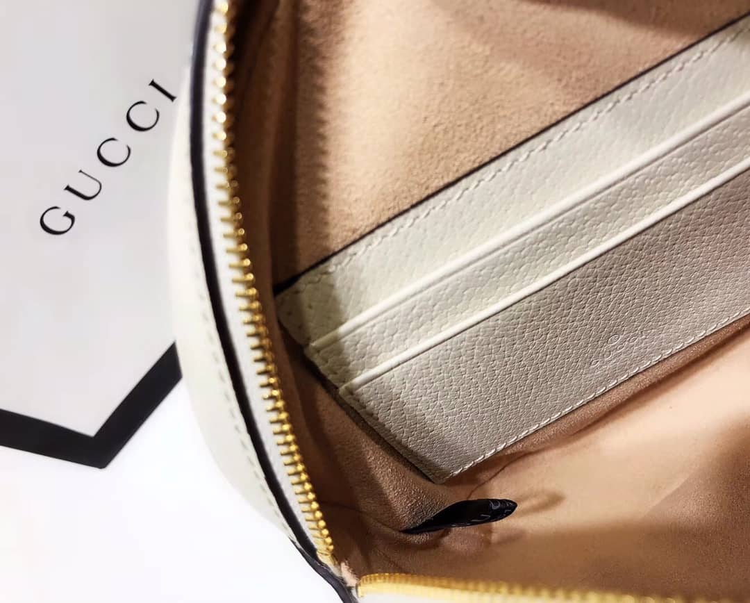 Gucci Ophidia GG Flora Mini Replica Backpack White 598661