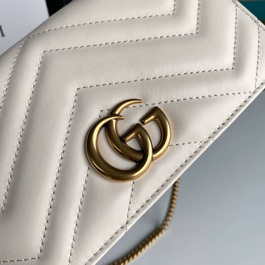 Gucci Crossbody Dupe Marmont GG Matelassé 488426