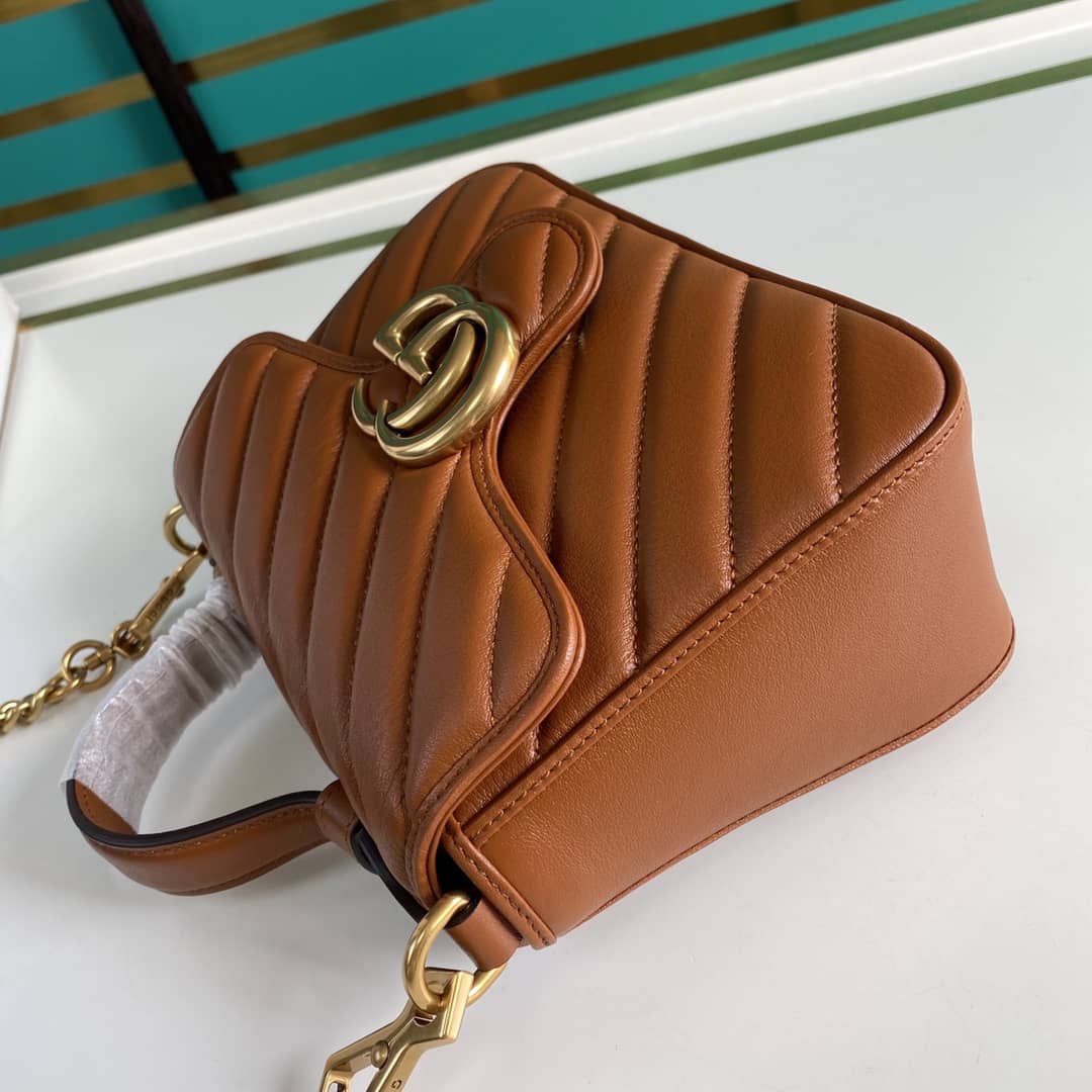 Gucci Marmont GG Mini Top Handle Bag Replica 583571