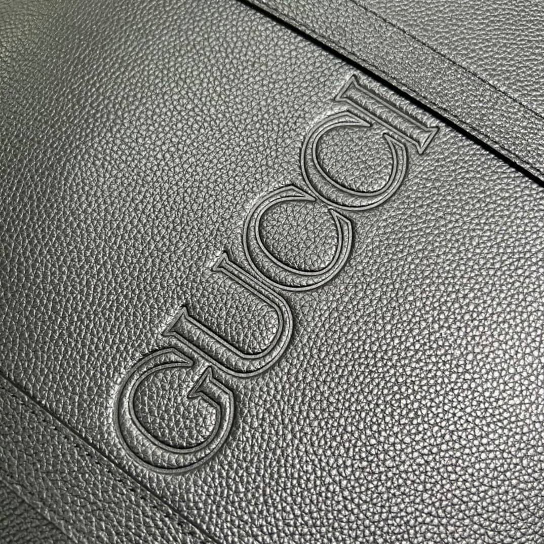 Gucci Business Case With GG Logo Black 674174 Replica Mens Bag