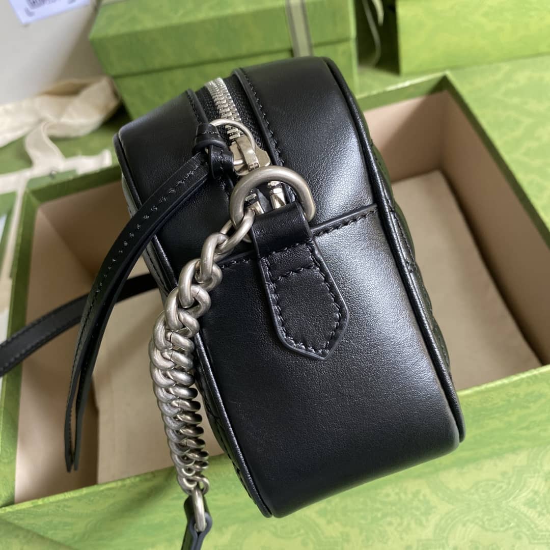 Gucci Marmont Dupe GG Small Matelassé Shoulder Bag Replica 447632