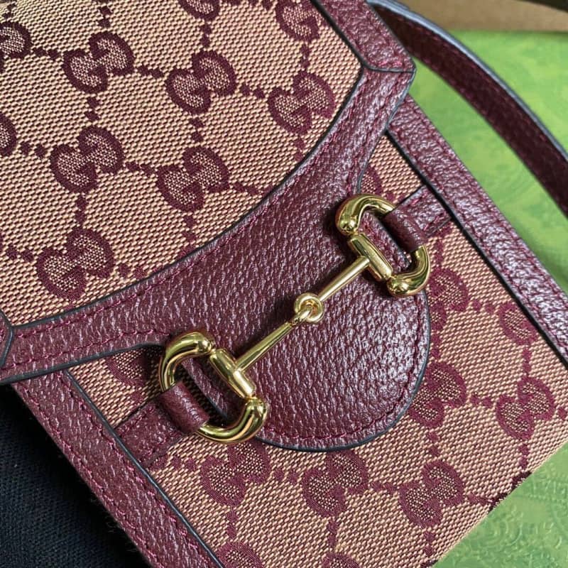 Gucci Horsebit 1955 Mini Bag Replica Red 625615