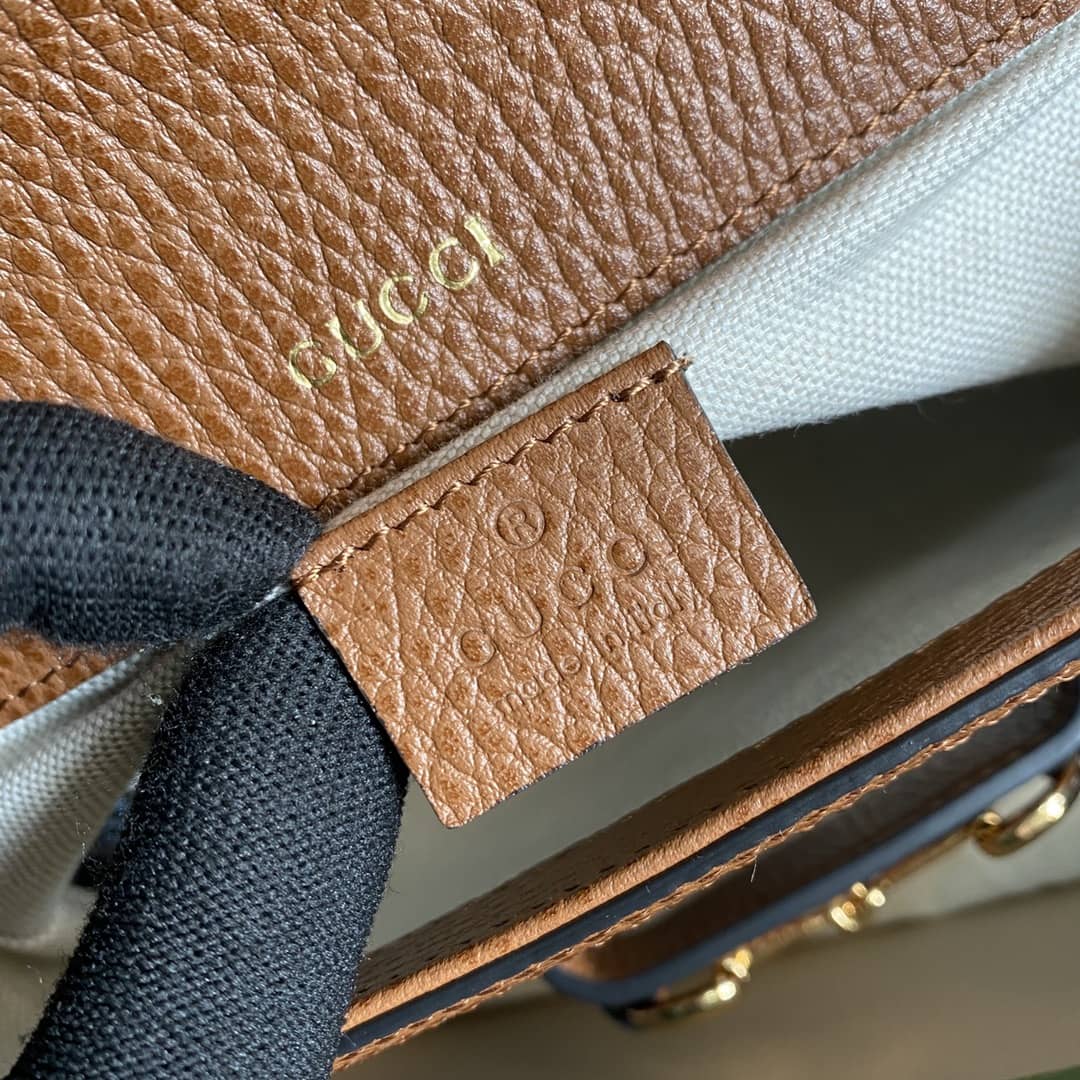 Gucci 1955 Horsebit Supreme GG Canvas Mini Shoulder Bag Replica 658574