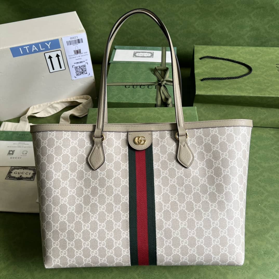Gucci Medium Ophidia Canvas Tote 631685 Replica