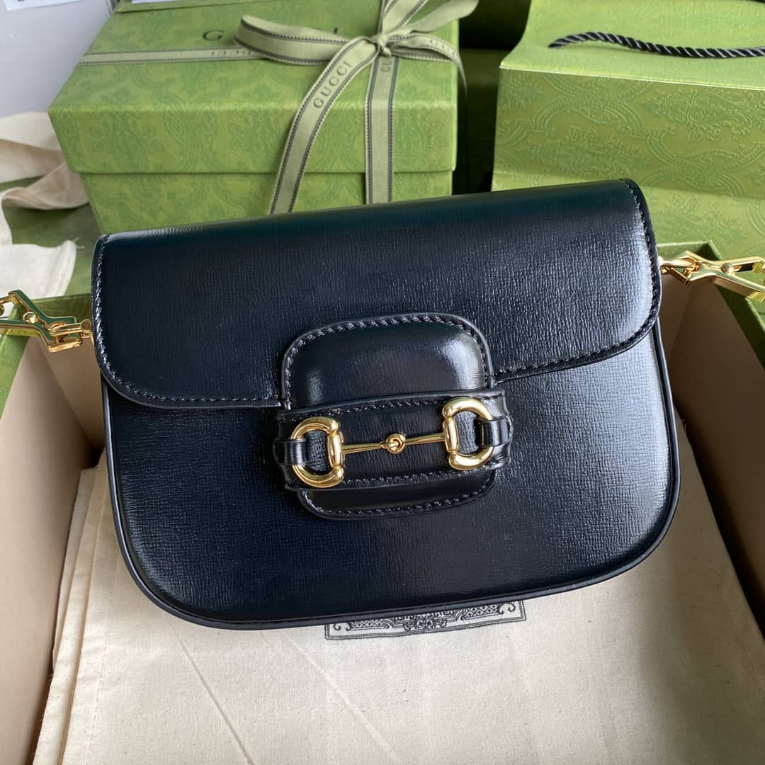 Gucci 1955 Horsebit Supreme GG Canvas Mini Shoulder Bag Replica 658574
