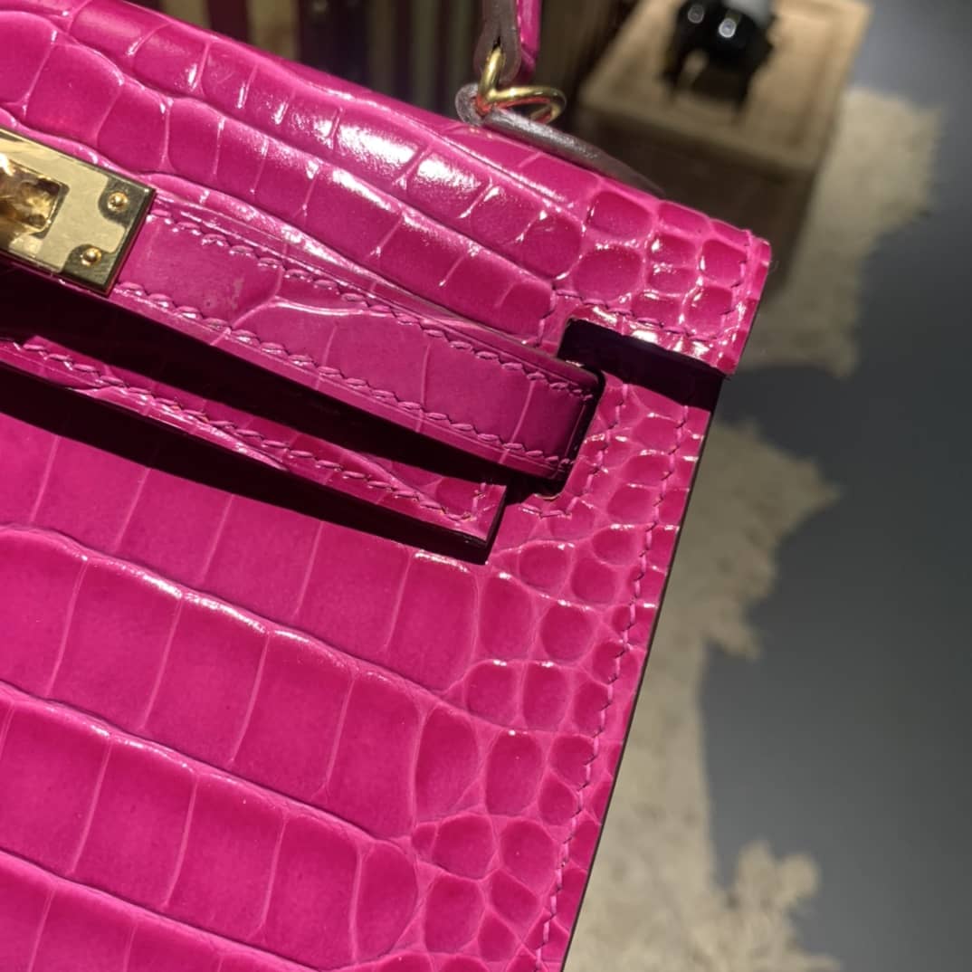 Hermes Kelly Dupe Mini 19CM Bag(ColaReps)