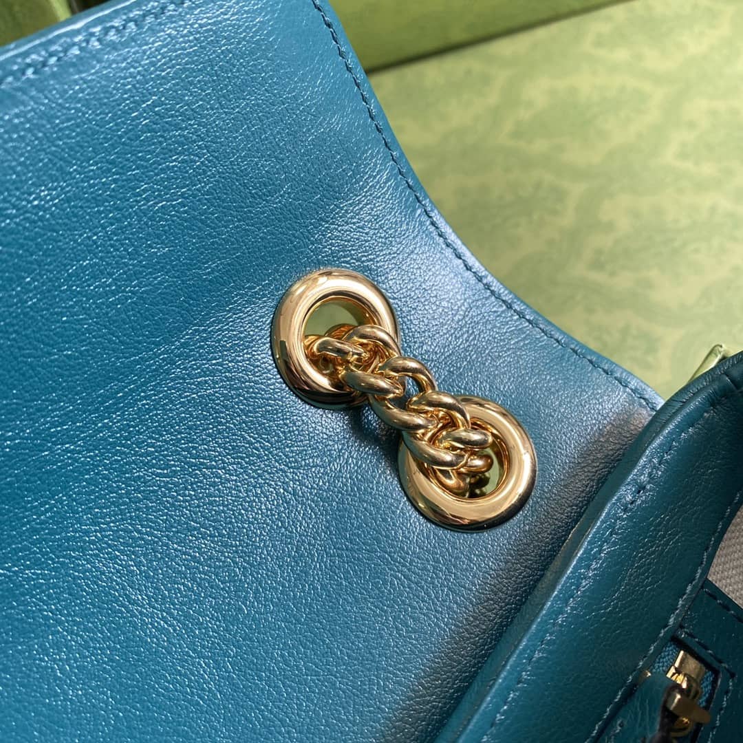 Gucci Marmont GG Small matelassé Shoulder Bag Replica 443497