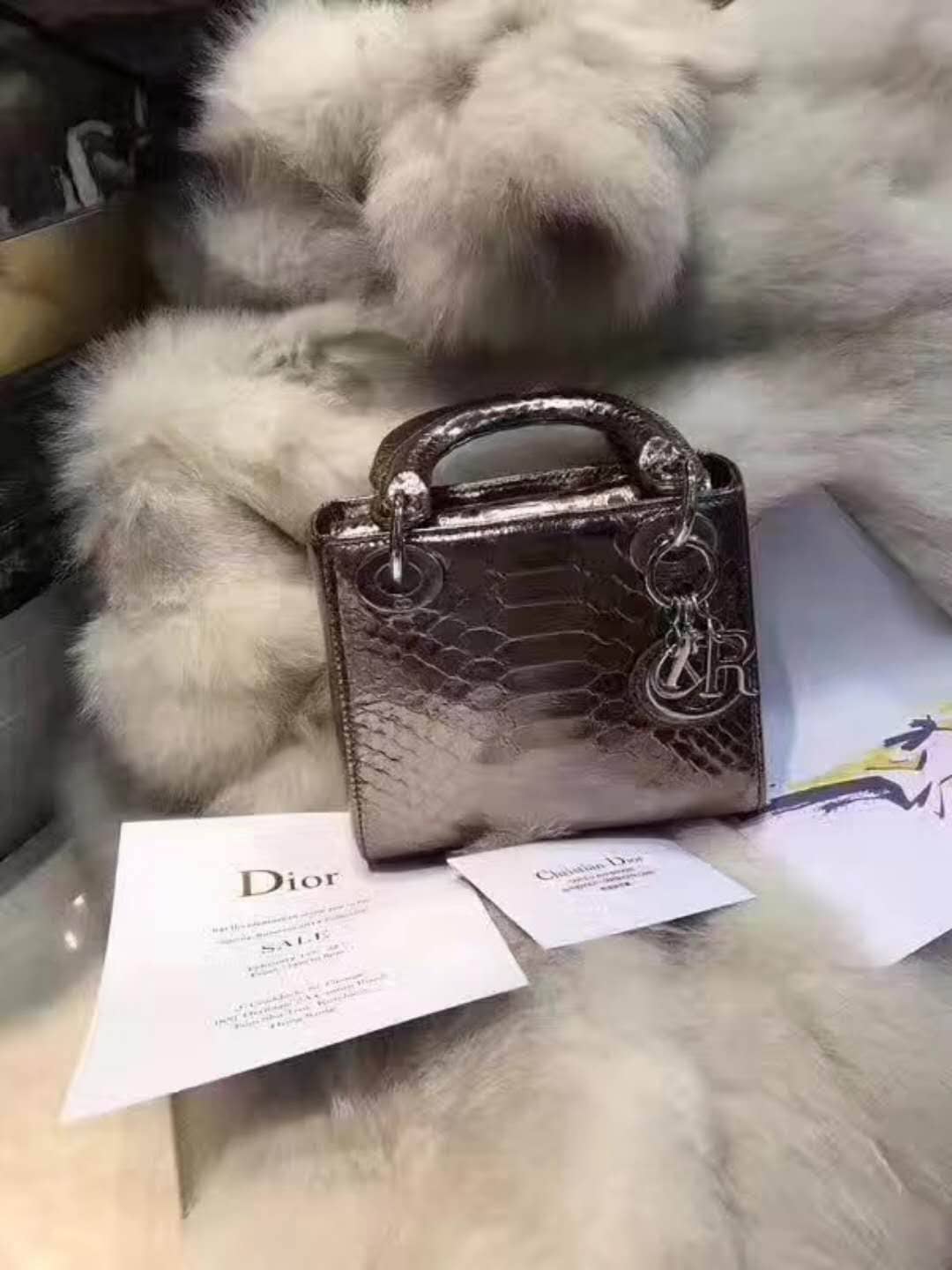 Christian Dior Lady Dior 17CM Replica Bag