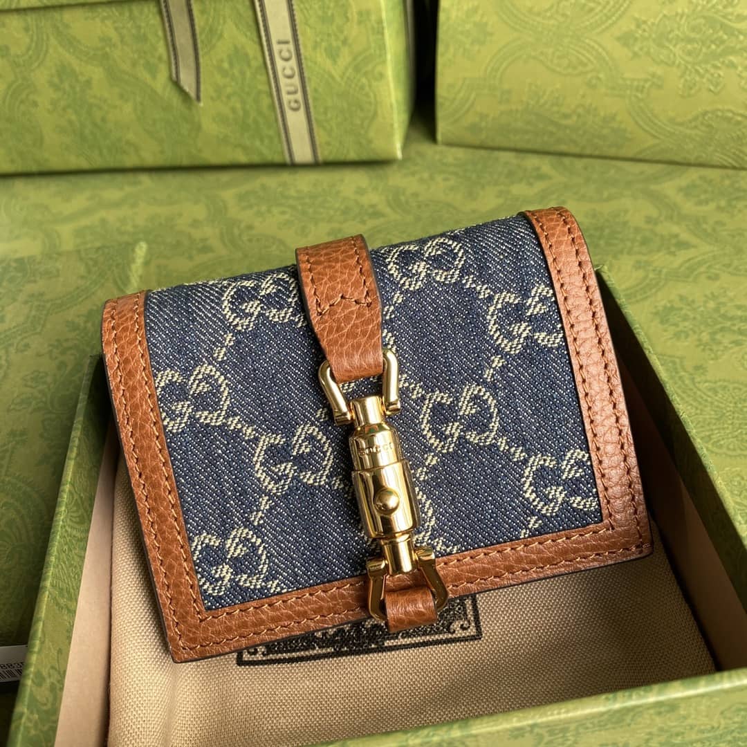 Gucci Jackie 1961 Card Case Wallet Replica 645536