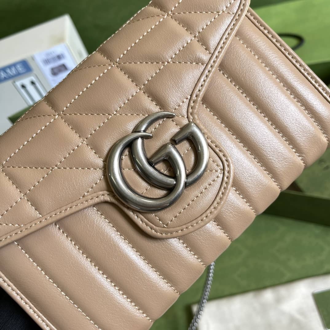 Gucci Marmont GG Matelassé Mini Bag Replica 474575