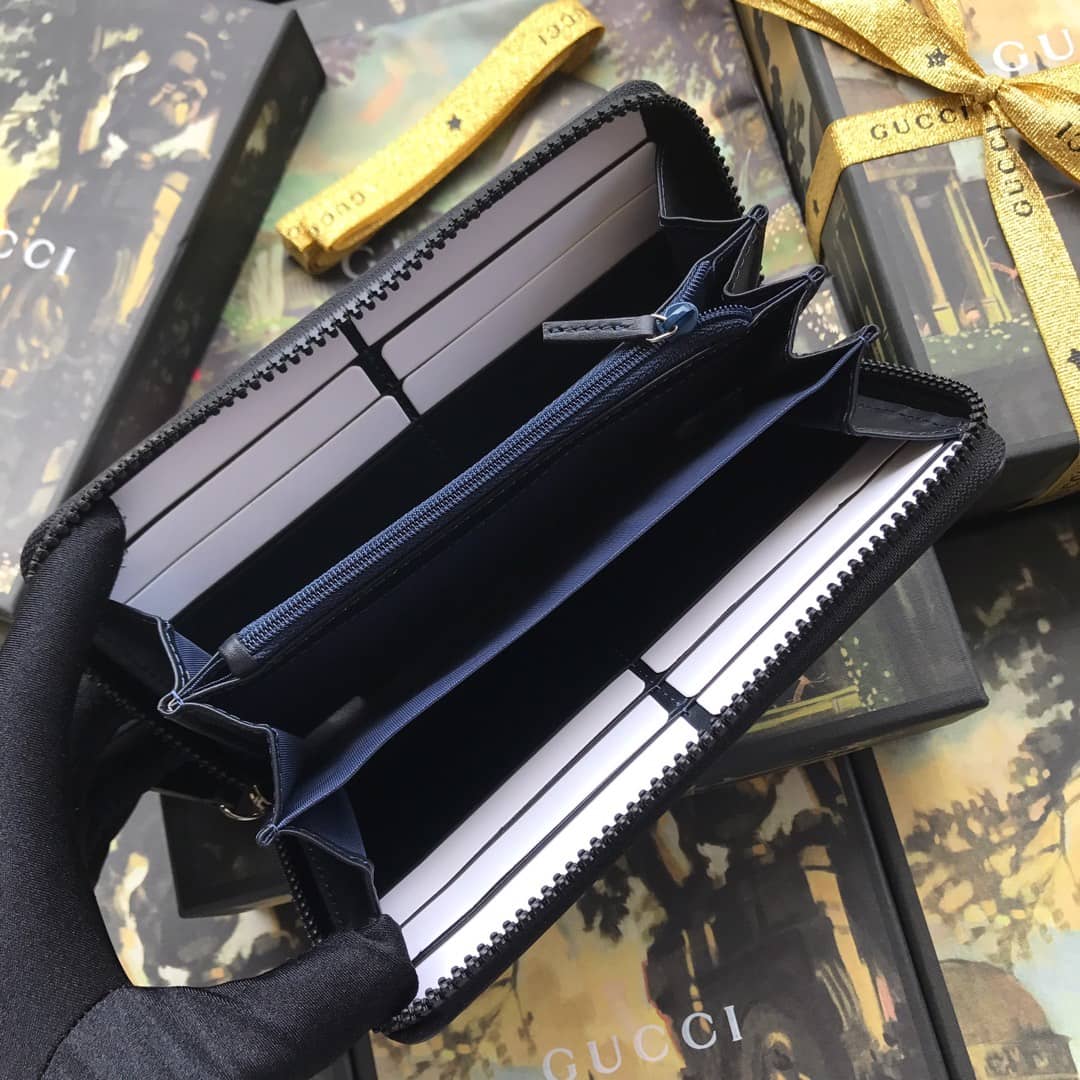 Gucci Bloom Dupes Round Zipper Wallet 408665