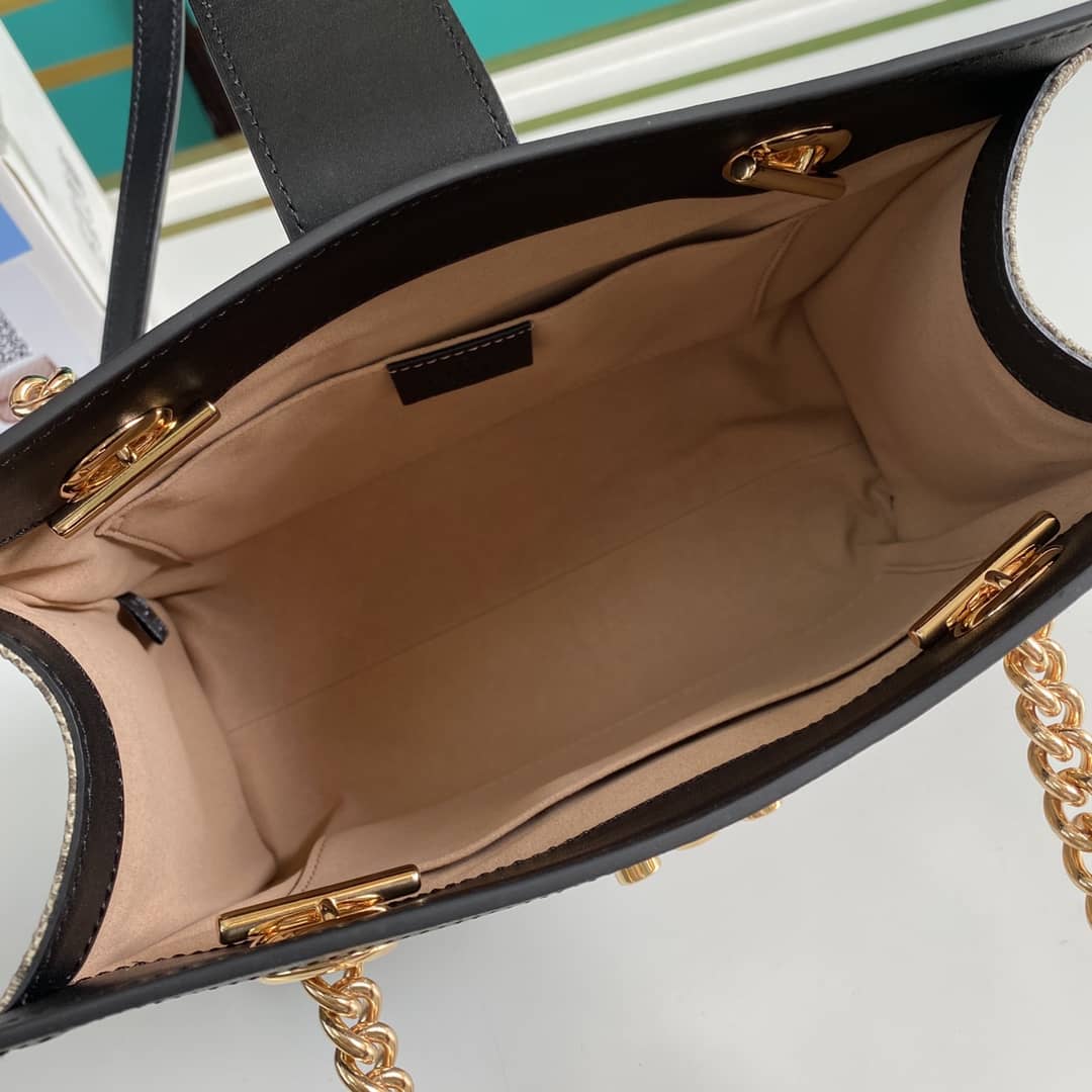 Gucci Padlock Small Berry Tote Replica 498156