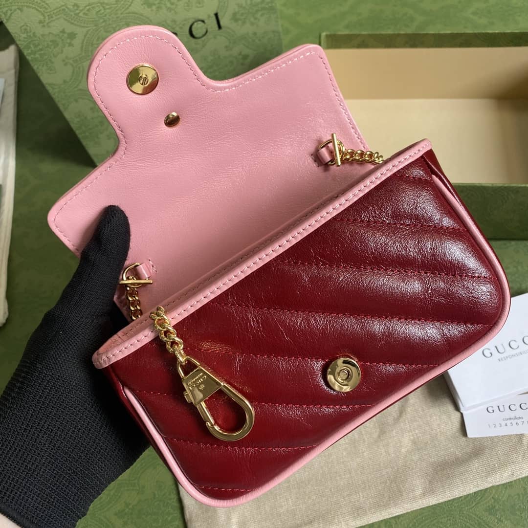 Gucci Marmont GG Mini Chain Shoulder Bag Replica 574969