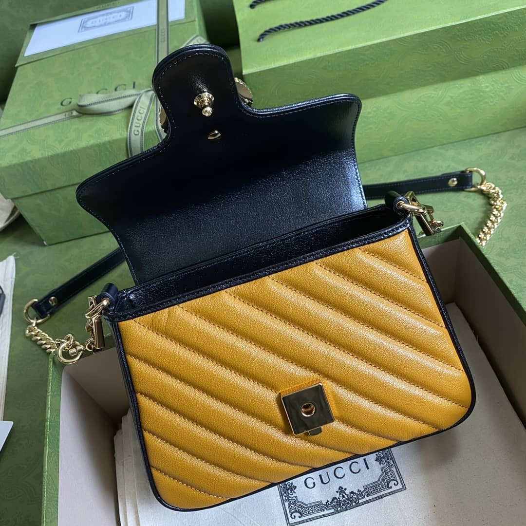 Gucci Marmont GG Mini Top Handle Bag Replica 583571