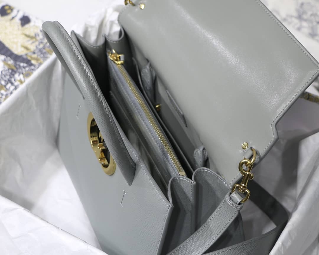 Christian Dior Box Calfskin Large St. Honore Tote