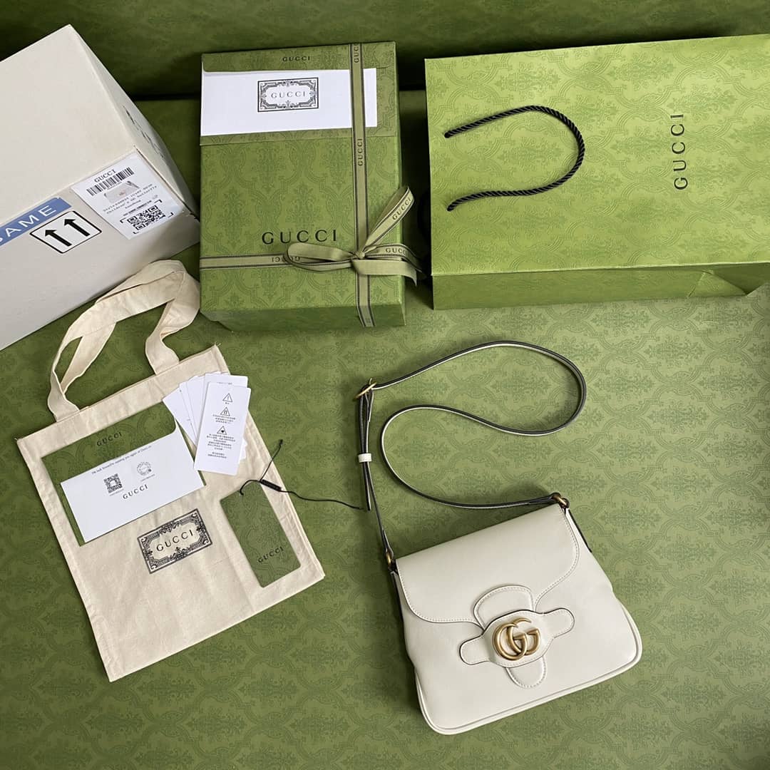 Gucci Double G Messenger Shoulder Bag Replica 648934