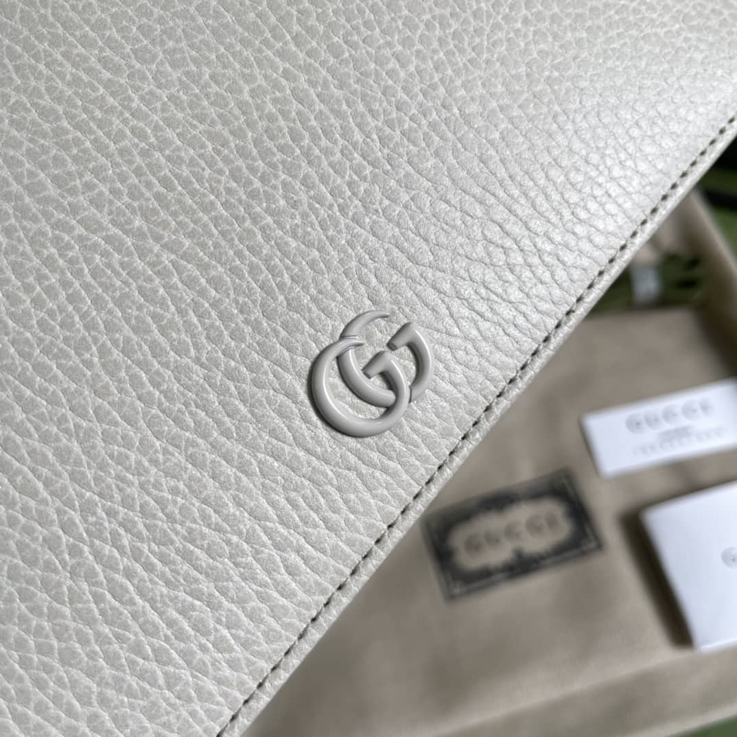 Gucci Marmont GG Leather Mini Chain Bag Replica 497985